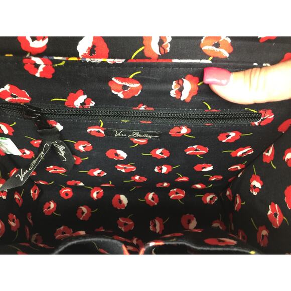 Vera Bradley Floral Mini-Briefcase Crossbody Handbag - Picture 11 of 11